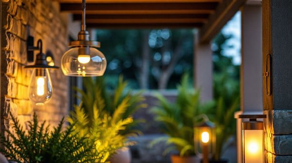 Les meilleurs lampadaires extérieurs pour illuminer votre terrasse