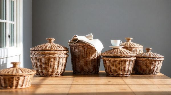 Les meilleurs paniers à couvercle pour un rangement esthétique