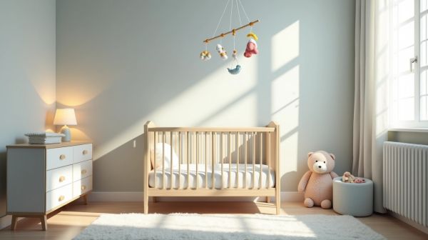 Préparer la chambre de bébé : quelle place pour la veilleuse ?