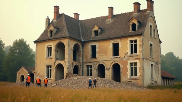 Services de démolition et déconstruction dans la Loire